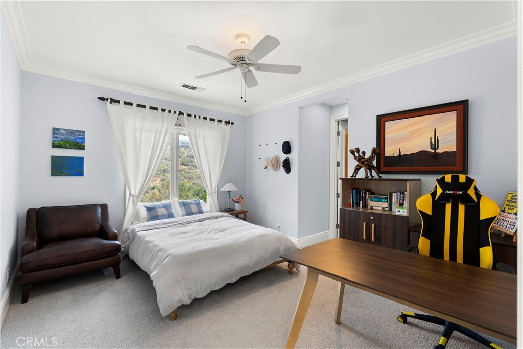 4 Le Conte Laguna Niguel, CA 92677 - Photo 38 of 65 a bedroom with a bed and a couch