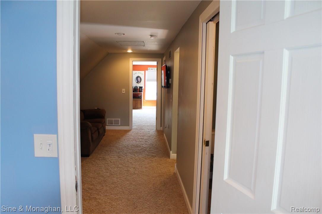 26523 Prinz Road Richmond, MI 48062 - Photo 54 of 61 VIEW THRU MEDIA/SITTING AREA FROM BEDROOM #2 OVER TO BEDROOM #1!!