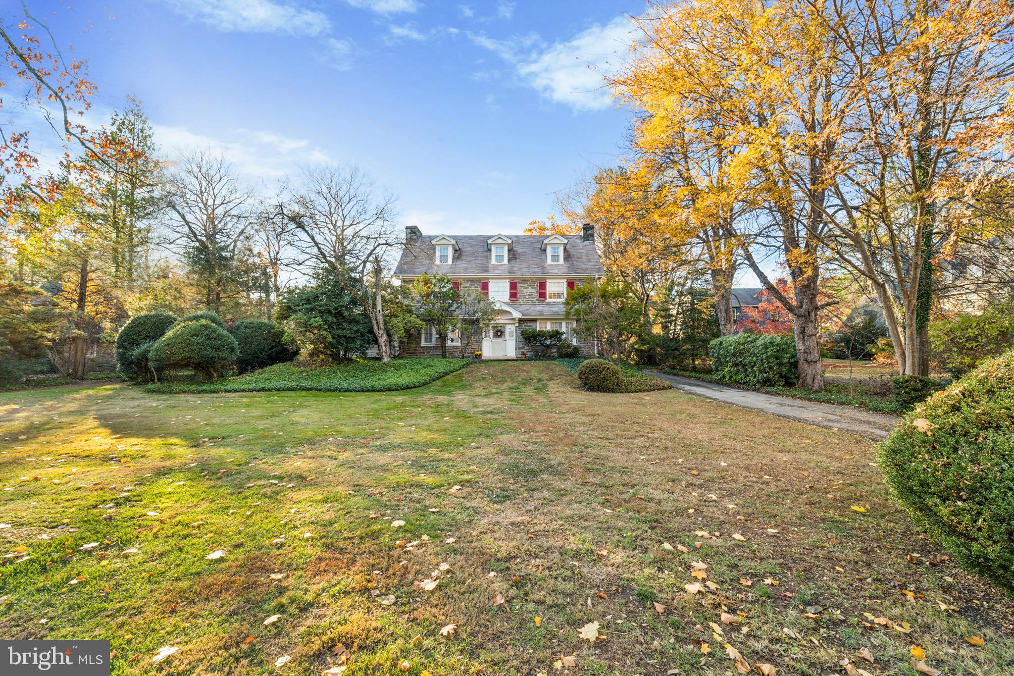 402 Penn Road Wynnewood, PA 19096 - Photo 2 of 75 a view of a house with a yard