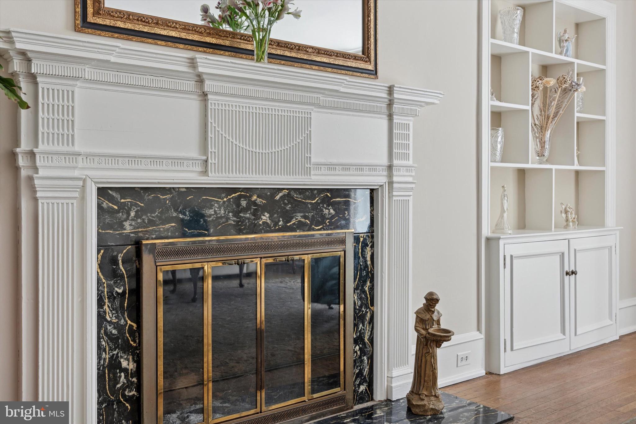 402 Penn Road Wynnewood, PA 19096 - Photo 28 of 75 Living Room fireplace