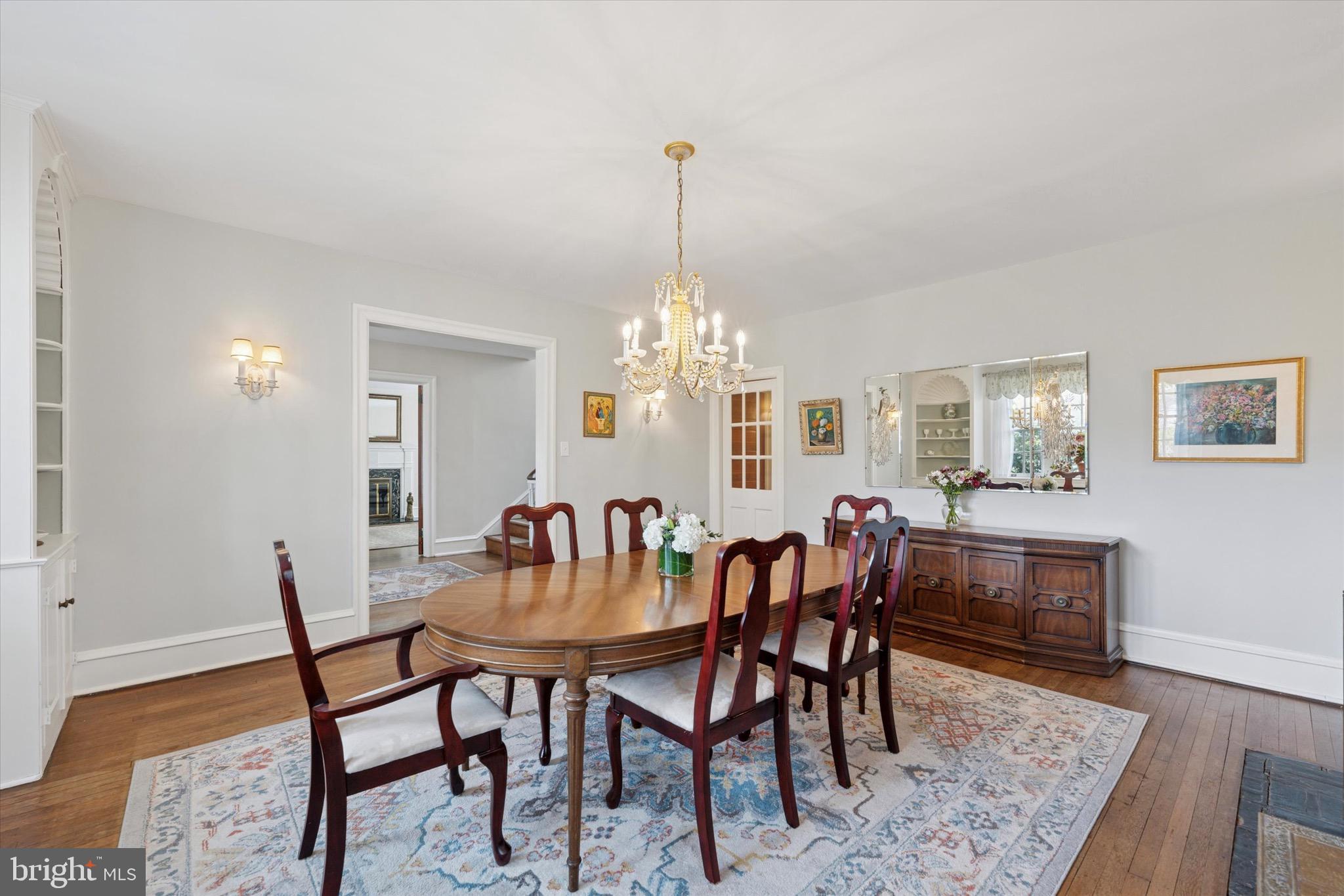 402 Penn Road Wynnewood, PA 19096 - Photo 33 of 75 a dining room with furniture and window