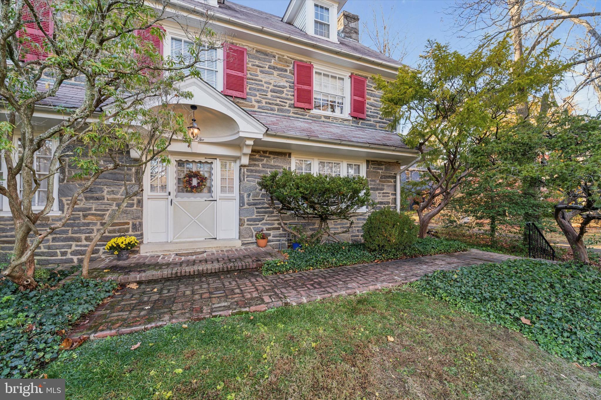 402 Penn Road Wynnewood, PA 19096 - Photo 4 of 75 a view of a house with a yard