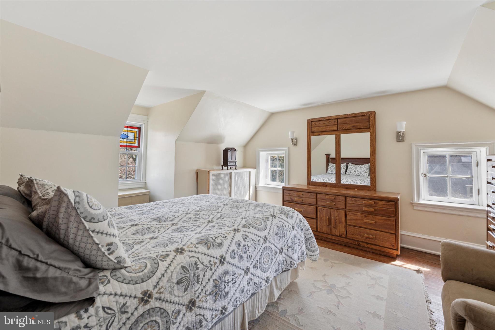 402 Penn Road Wynnewood, PA 19096 - Photo 55 of 75 a bedroom with a bed and a dresser
