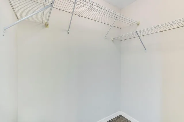 a view of a rack on the wall