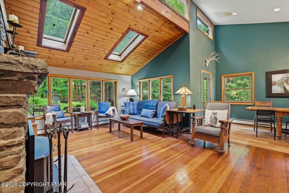 178 Westcolang Road Lackawaxen, PA 18435 - Photo 6 of 67 Living Room Open to Dining