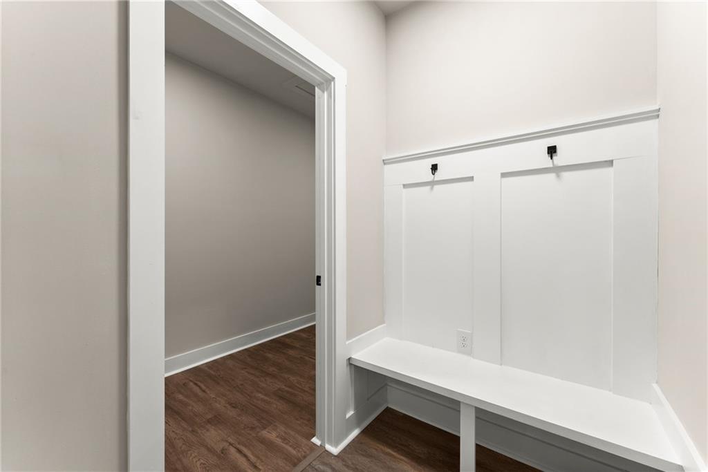 43 Anderson Street Jefferson, GA 30549 - Photo 31 of 45 a view of room with wooden floor