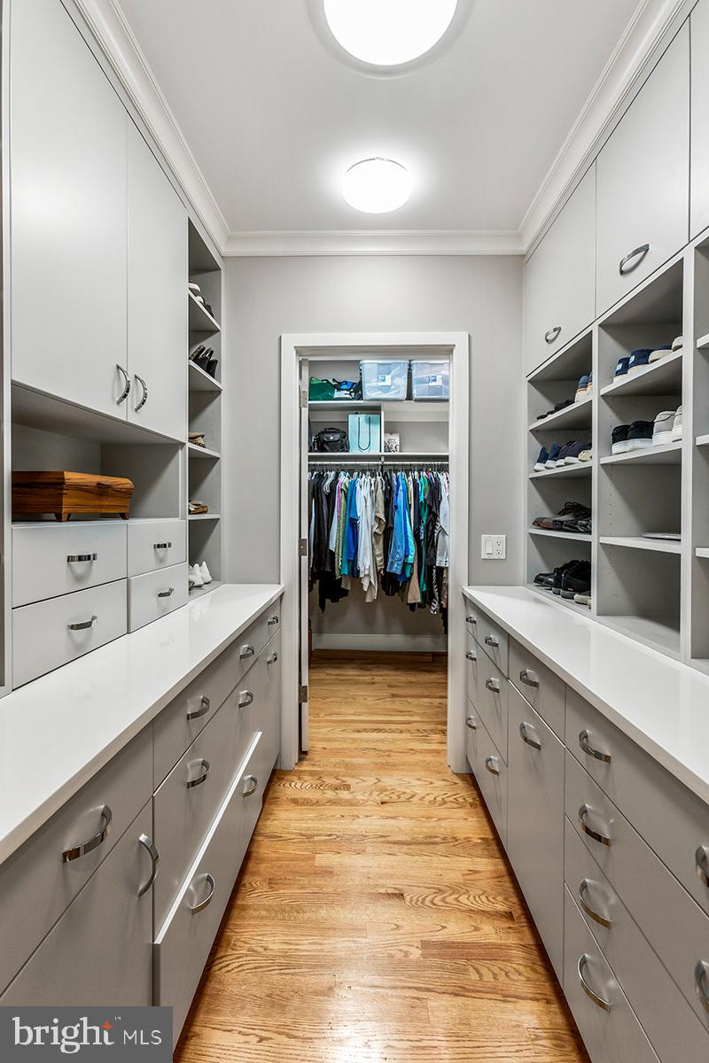 3705 Taylor Street Chevy Chase, MD 20815 - Photo 31 of 72 Custom walk-in closet with extensive built-ins