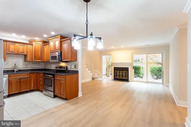 a view of city and mountain