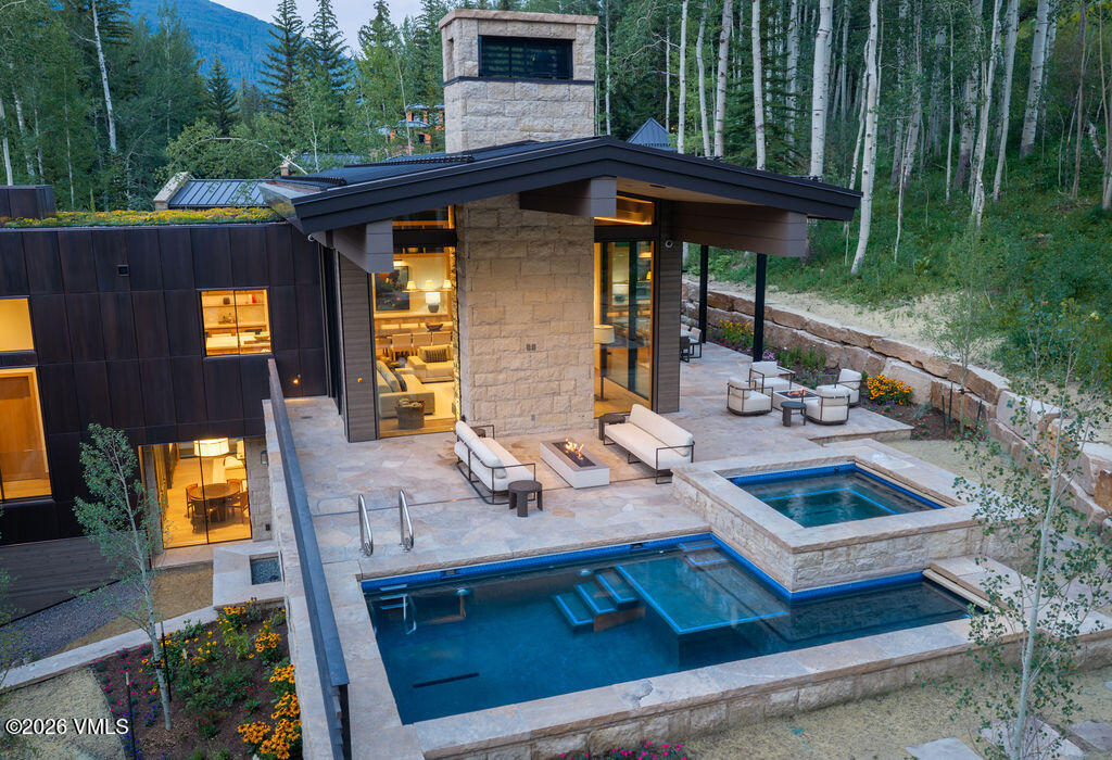 466 West Forest Road Vail, CO 81657 - Photo 15 of 20 2607_466_forest_aerial_a