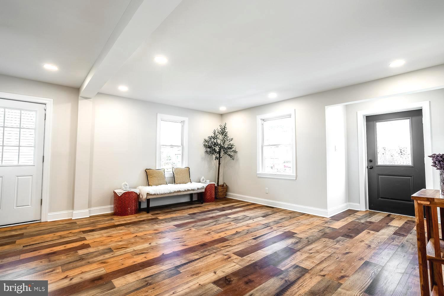 431 East Park Avenue Maple Shade, NJ 08052 - Photo 14 of 36 a bedroom with a bed and wooden floor