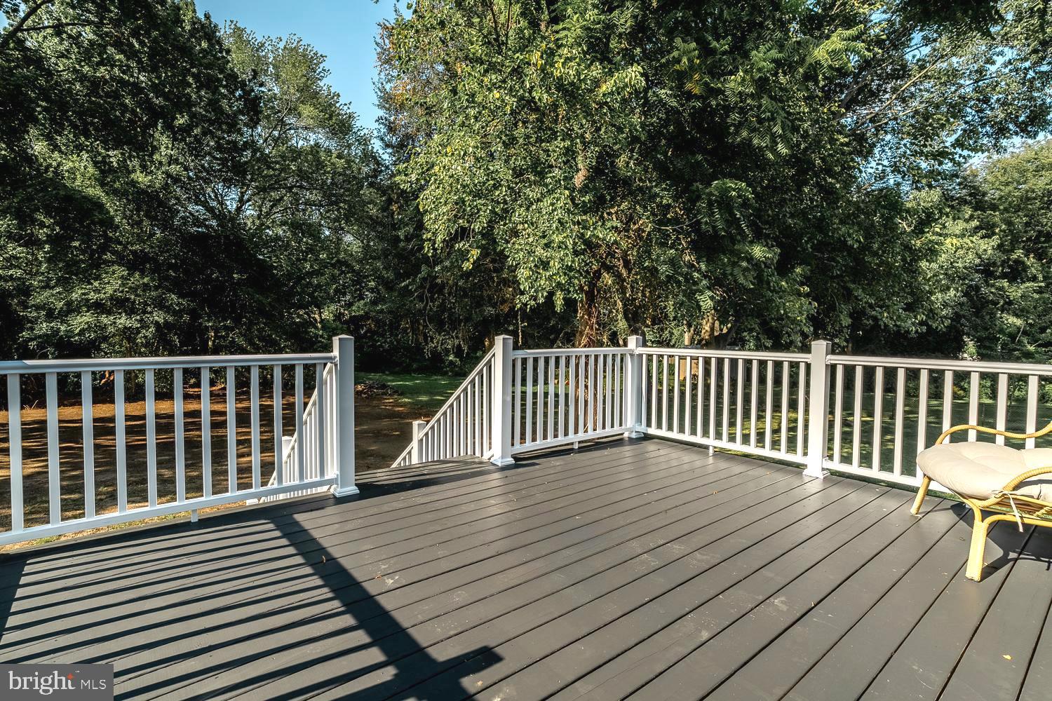 431 East Park Avenue Maple Shade, NJ 08052 - Photo 31 of 36 a view of deck with wooden floor and outdoor seating
