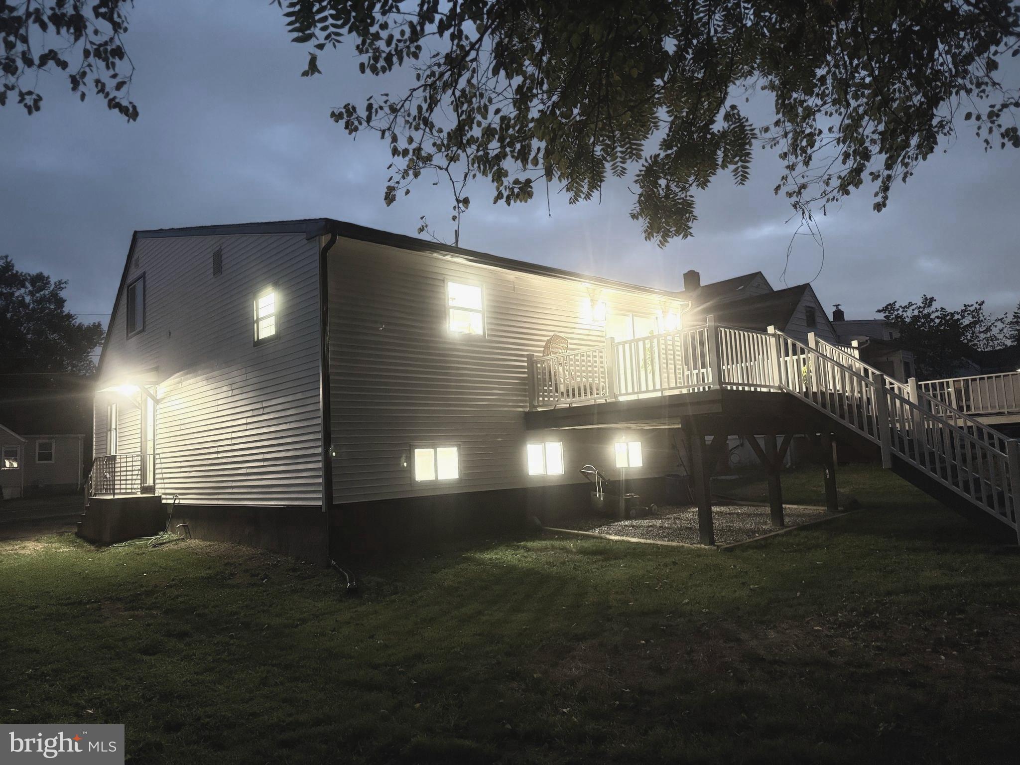 431 East Park Avenue Maple Shade, NJ 08052 - Photo 5 of 36 Rear View at Night