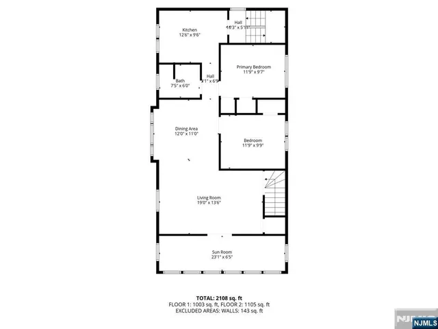 $910,000 | 11 West Gouverneur Avenue, Rutherford, NJ 07070