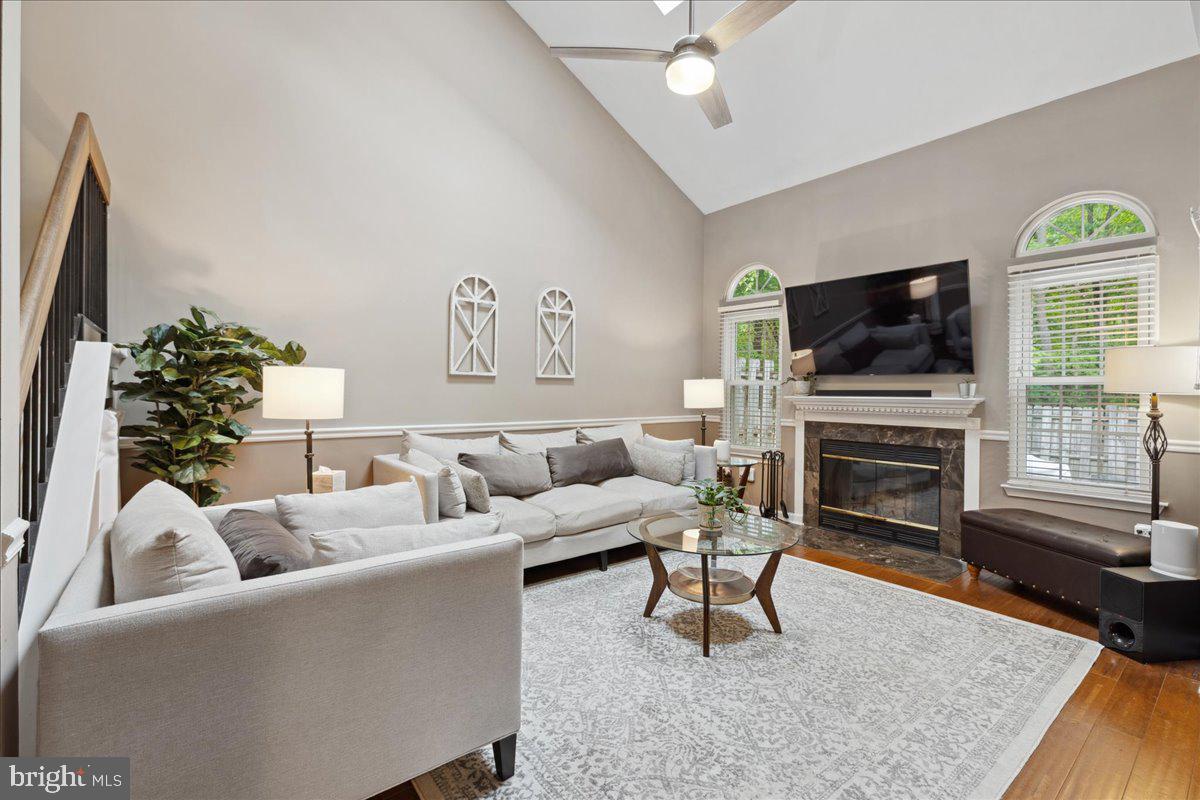 52 Kettlebrook Drive Mount Laurel, NJ 08054 - Photo 1 of 28 Living Room w/new ceiling fan & light