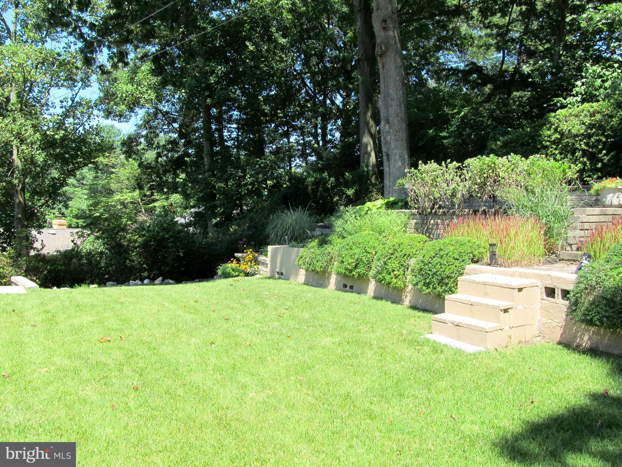 126 Kingbrook Road Linthicum, MD 21090 - Photo 23 of 23 a view of a garden with large trees