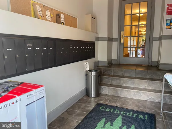 a view of a small space