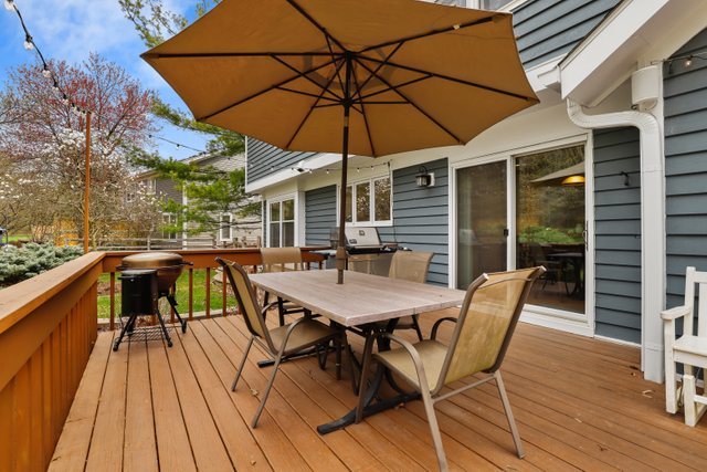 982 Plum Tree Road Fox River Grove, IL 60021 - Photo 40 of 48 a view of deck with patio