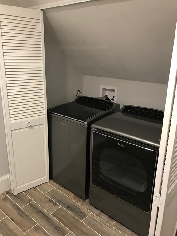 18 Park Street Boston, MA 02136 - Photo 11 of 20 a utility room with washer and dryer