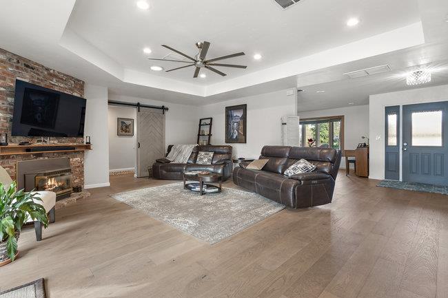 2549 Morley Way Sacramento, CA 95864 - Photo 12 of 44 a living room with furniture and a flat screen tv