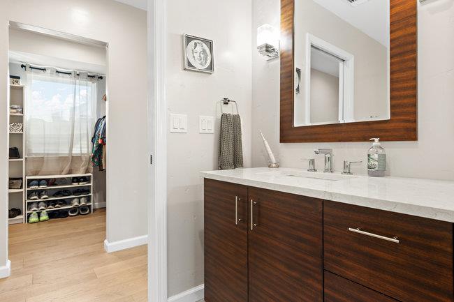 2549 Morley Way Sacramento, CA 95864 - Photo 27 of 44 a bathroom with a sink and a mirror