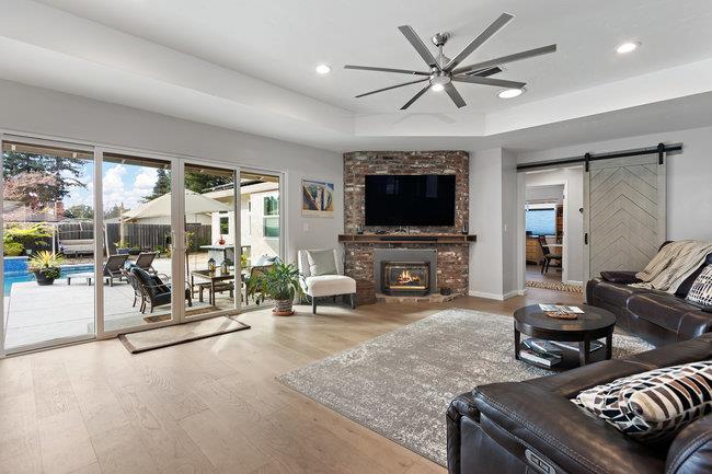 2549 Morley Way Sacramento, CA 95864 - Photo 10 of 44 a living room with furniture and a flat screen tv