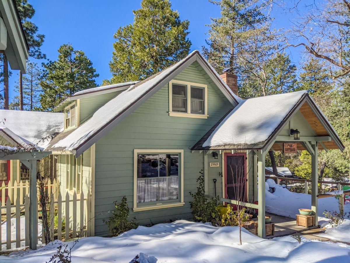 25505 Seneca Road Idyllwild, CA 92549 - Photo 5 of 60 a view of a house with a yard and plants