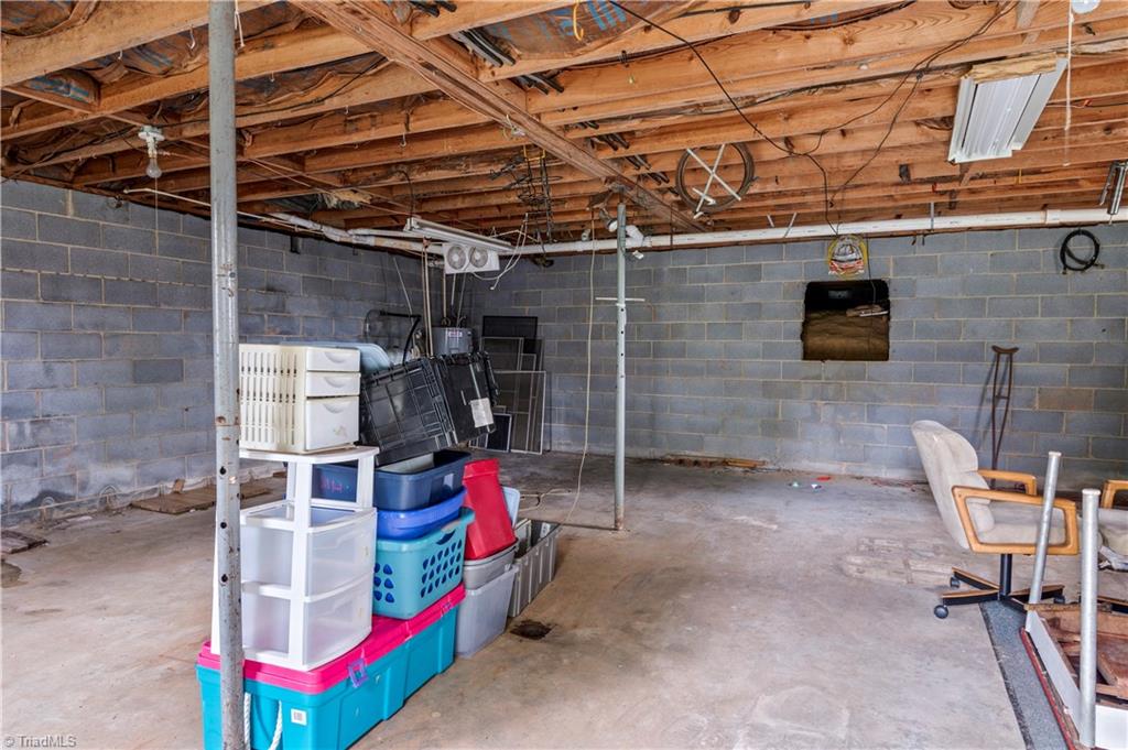 139 Duke Road Mount Airy, NC 27030 - Photo 16 of 23 Unfinished Basement