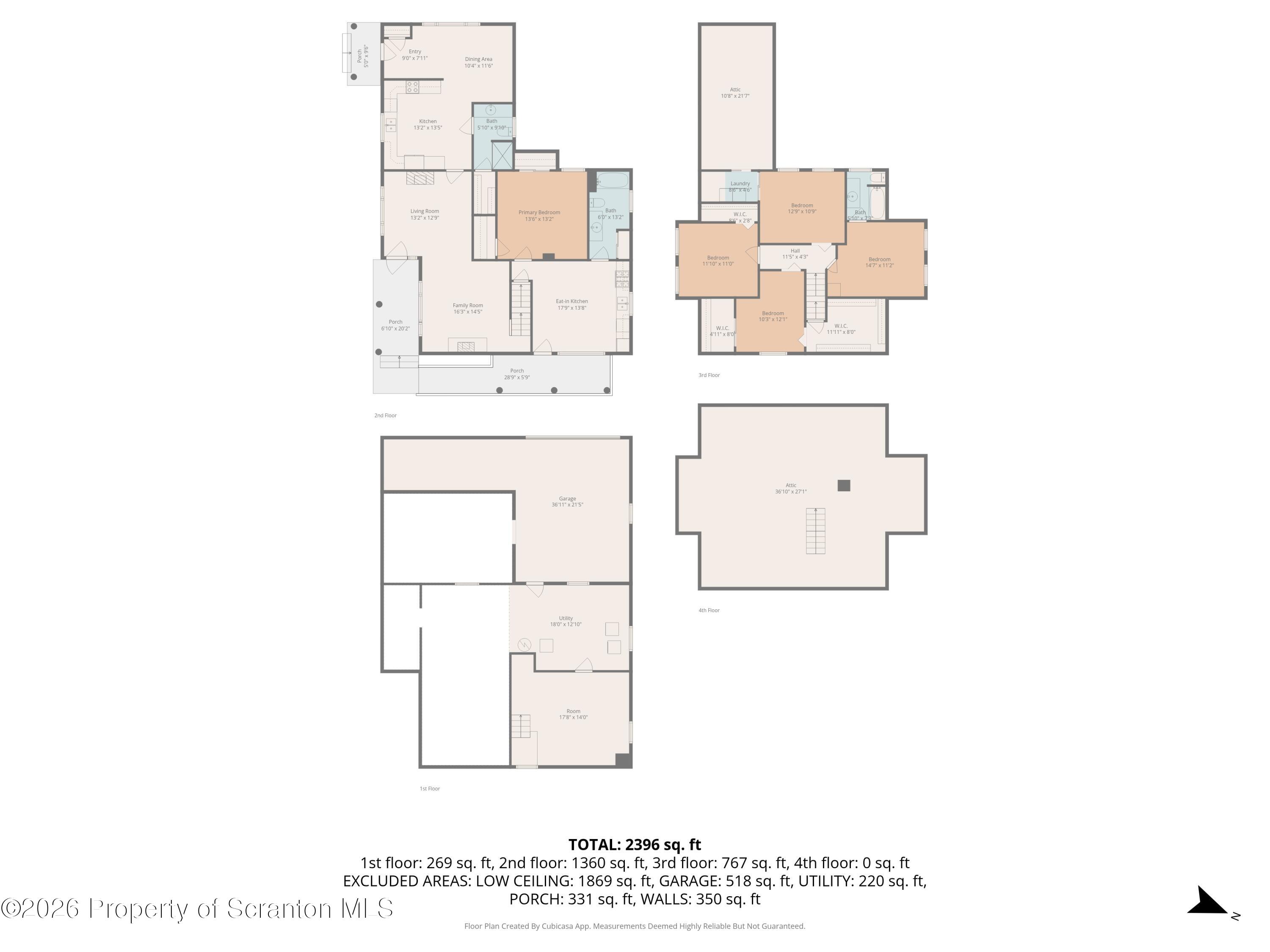143 Old Boston Road Pittston, PA 18640 - Photo 57 of 61 Complete Sketch