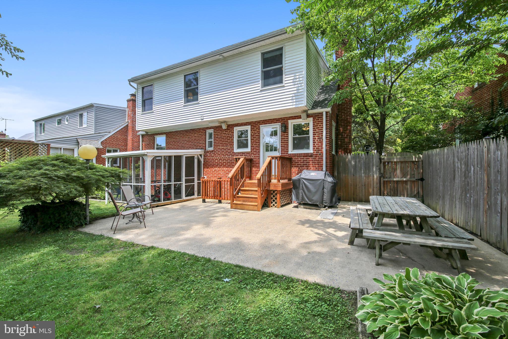 3210 Fayette Road Kensington, MD 20895 - Photo 32 of 39 Large Patio - Great for BBQs
