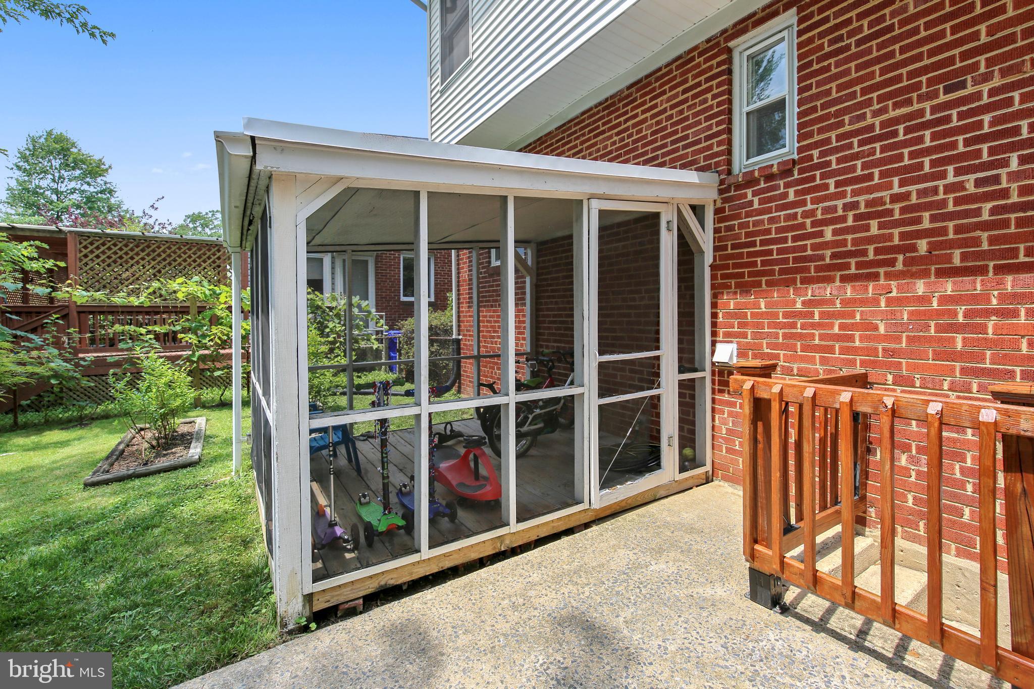 3210 Fayette Road Kensington, MD 20895 - Photo 36 of 39 Wonderful Screen Porch