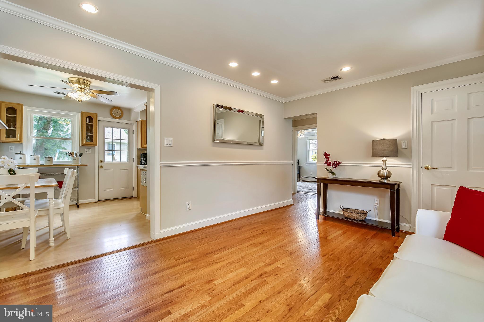 3210 Fayette Road Kensington, MD 20895 - Photo 7 of 39 Living Room Opens to Table Space Kitchen