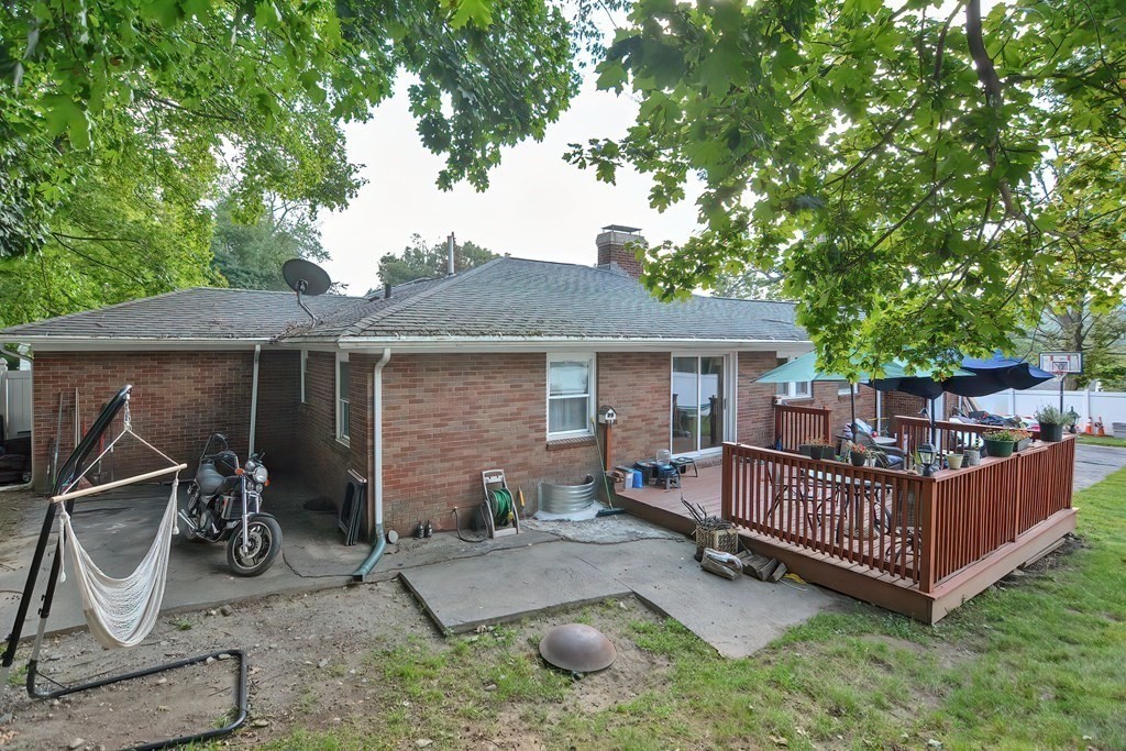 10 Rydal Street Worcester, MA 01602 - Photo 3 of 42 a view of porch with deck and backyard