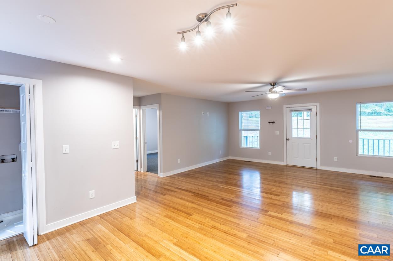 45 East Point Road Palmyra, VA 22963 - Photo 33 of 55 a view of an empty room with window and wooden floor