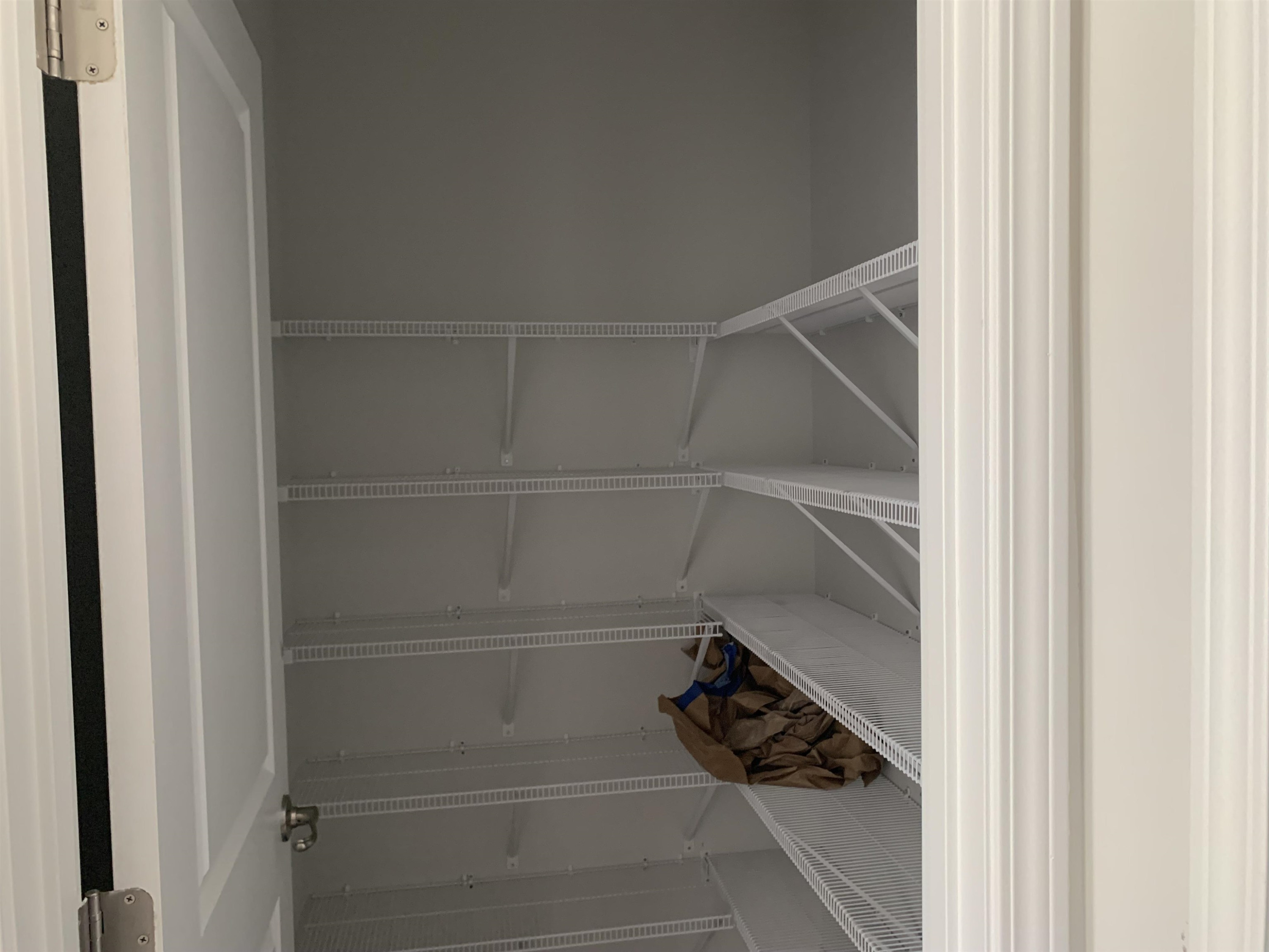 8566 Shallow Crk Trail Bailey, NC 27807 - Photo 7 of 20 a view of walk in closet with empty racks