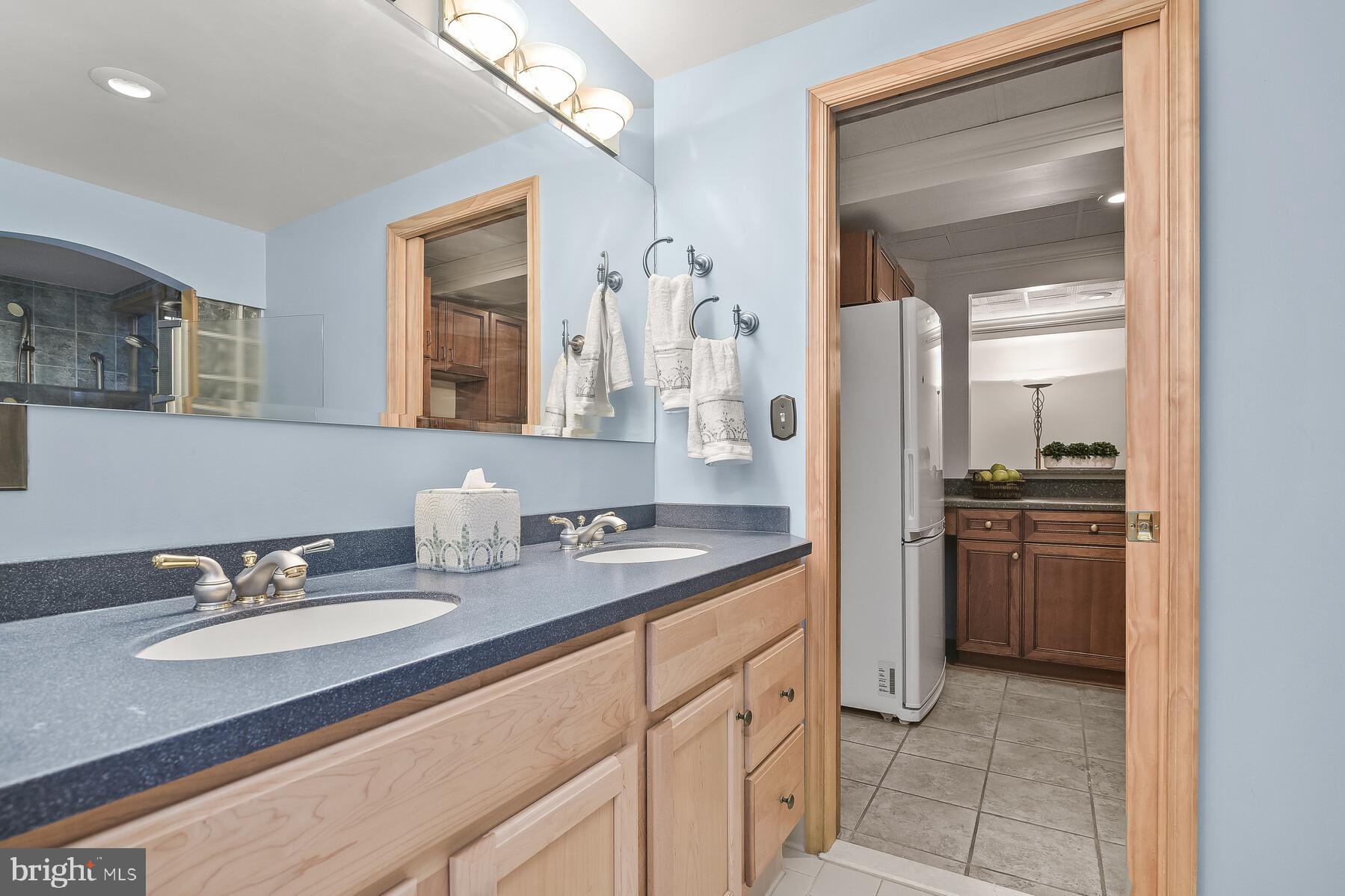4530 Ten Oaks Road Dayton, MD 21036 - Photo 41 of 49 Lower level full bath w/dual sinks