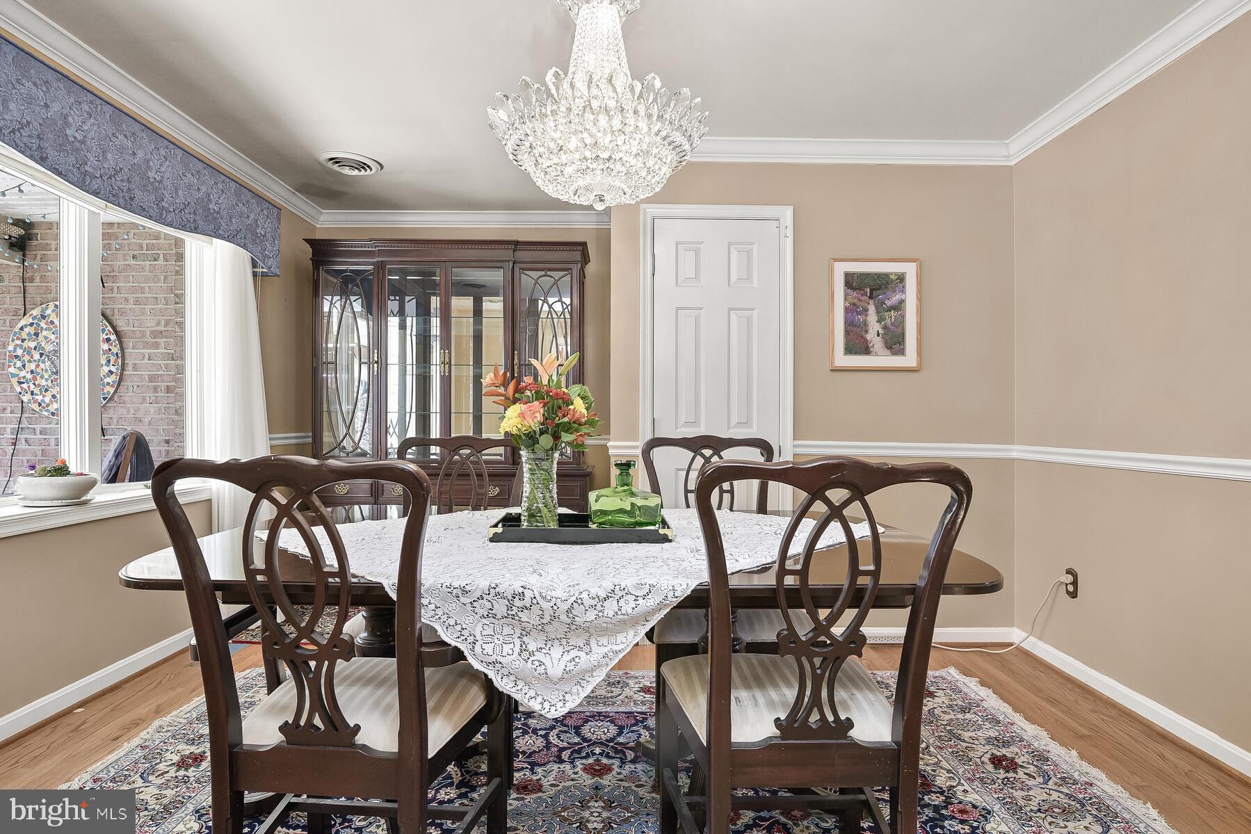 4530 Ten Oaks Road Dayton, MD 21036 - Photo 8 of 49 Dining room with alcove for china cabinet