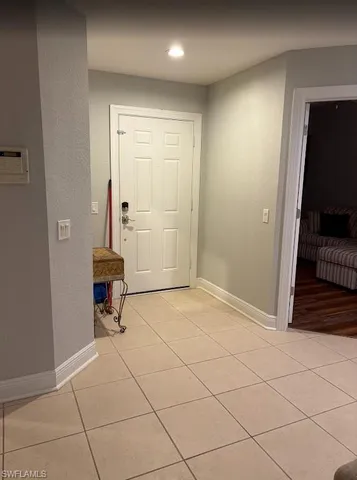 a view of an empty room and a gallery