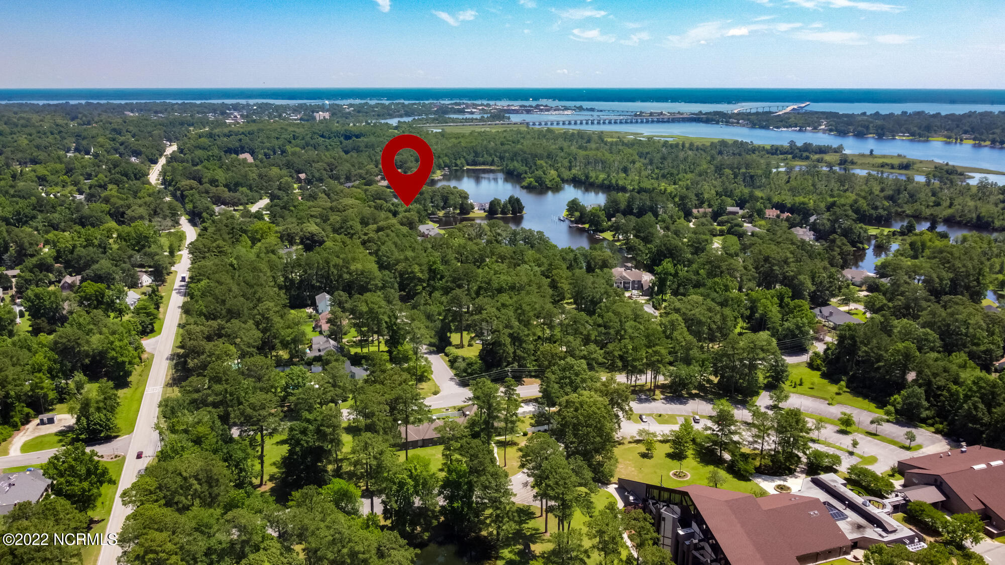 801 Lake Pointe Road New Bern, NC 28562 - Photo 32 of 40 Aerial View