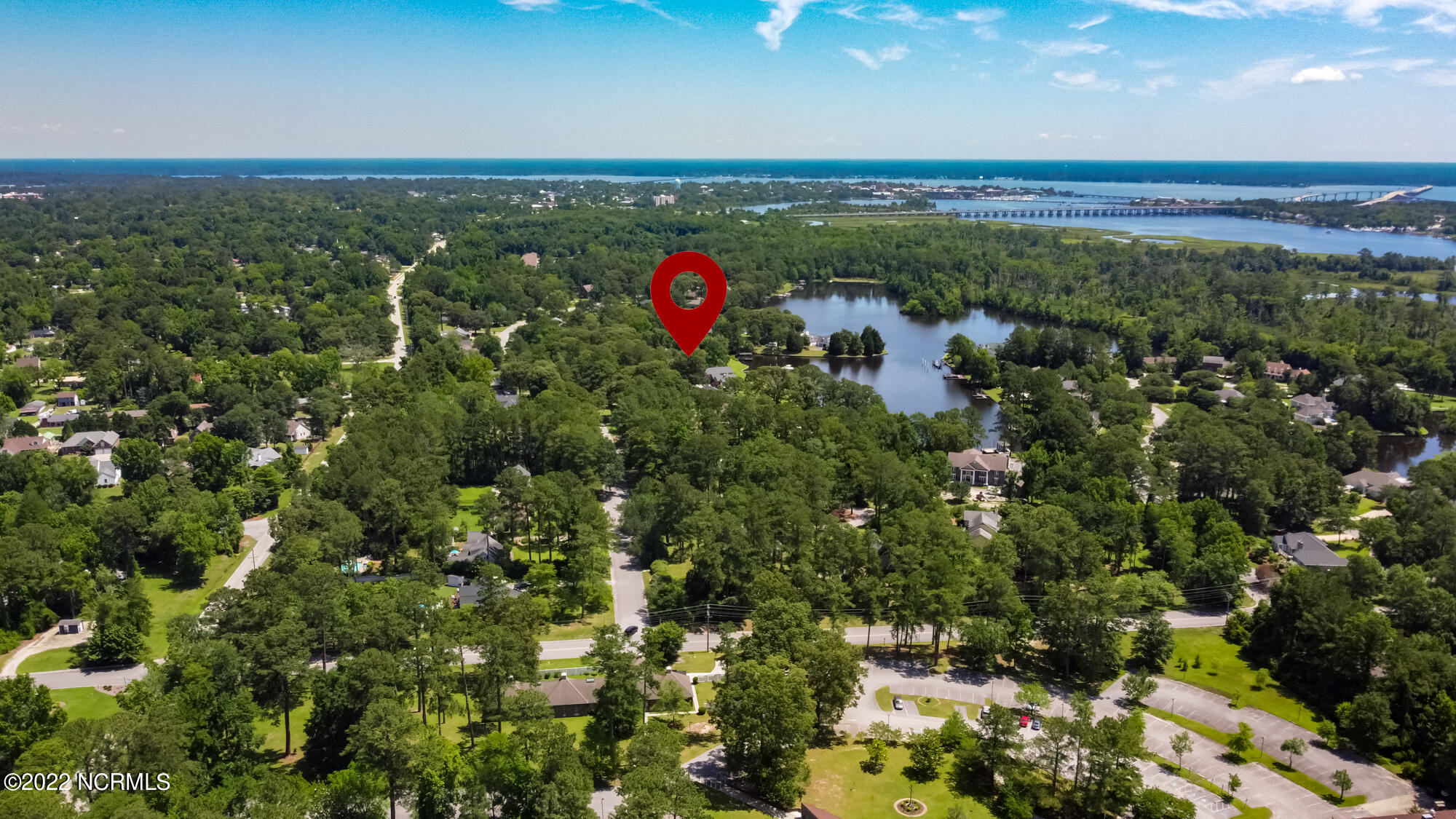801 Lake Pointe Road New Bern, NC 28562 - Photo 33 of 40 Aerial View