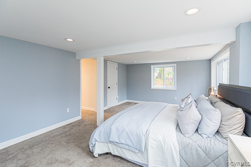 4004 Oakleaf Road Richmond, VA 23235 - Photo 21 of 47 a bedroom with a bed and a window