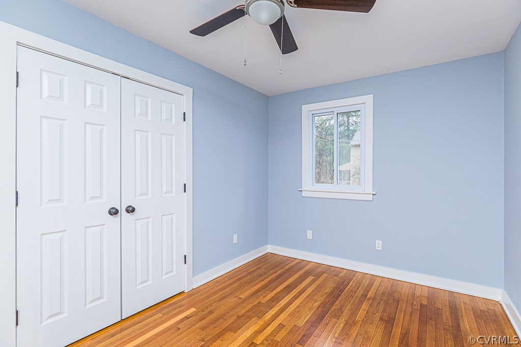 4004 Oakleaf Road Richmond, VA 23235 - Photo 33 of 47 a view of empty room with wooden floor