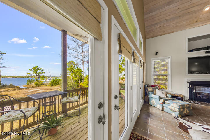 363 Cabin Creek Road Merritt, NC 28556 - Photo 20 of 131 Entry to Waterside Deck from Living Area