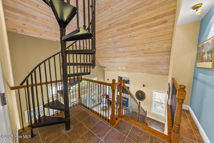 363 Cabin Creek Road Merritt, NC 28556 - Photo 53 of 131 Stairs to Widow Walk