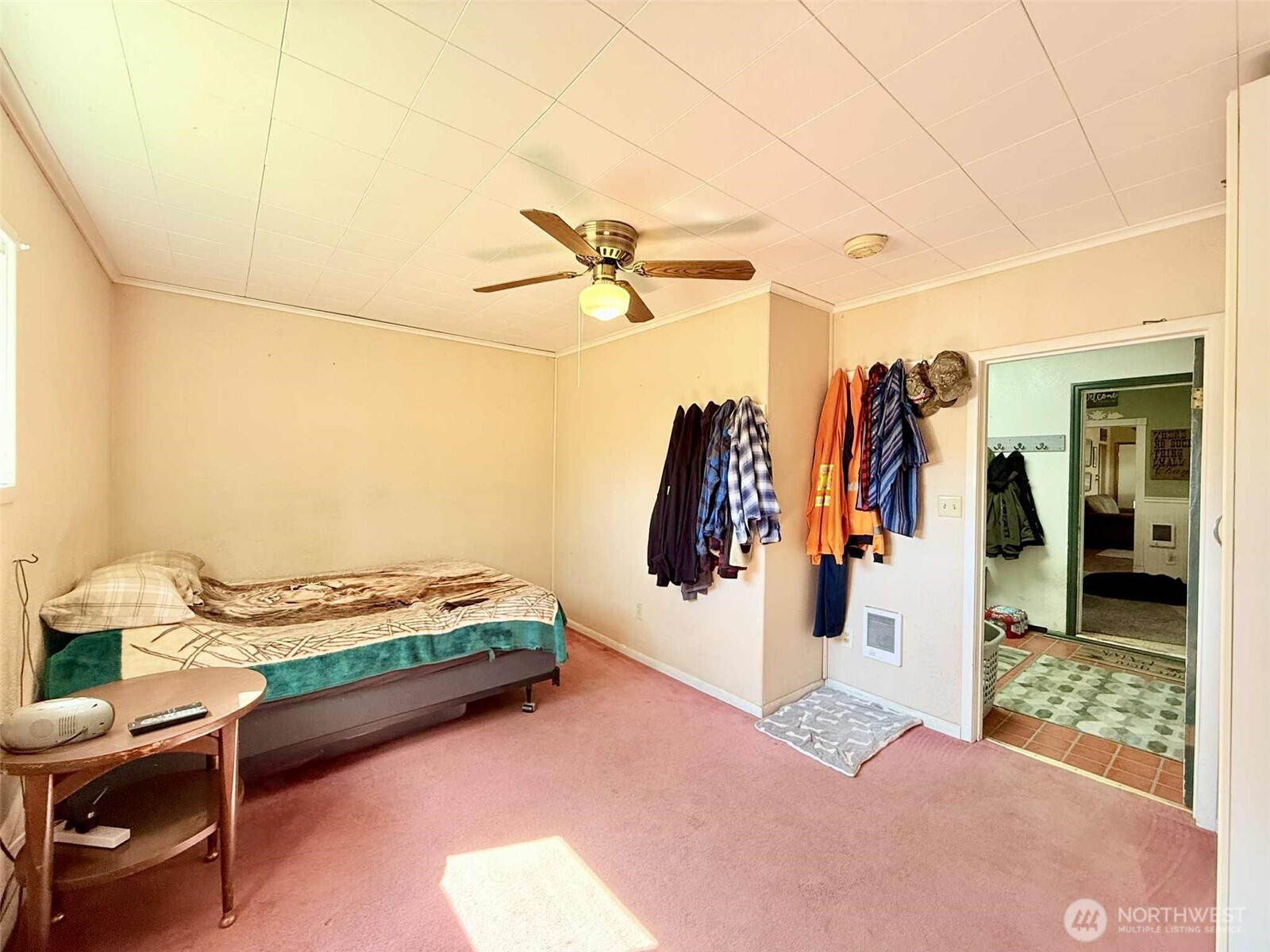 15 Heise Road South Elma, WA 98541 - Photo 19 of 40 a bedroom with furniture and a window