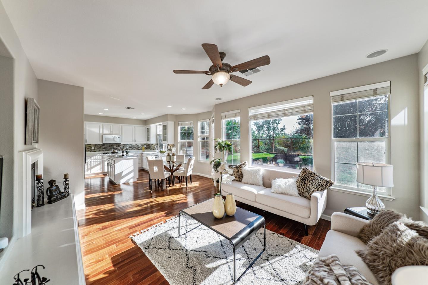 1193 South Chanterella Drive San Ramon, CA 94582 - Photo 21 of 45 a living room with furniture and a large window