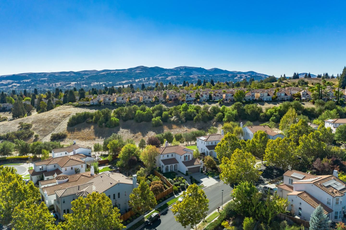 1193 South Chanterella Drive San Ramon, CA 94582 - Photo 42 of 45 an aerial view of a city with lake view