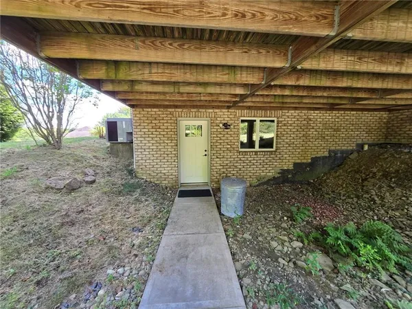 a view of outdoor space and yard