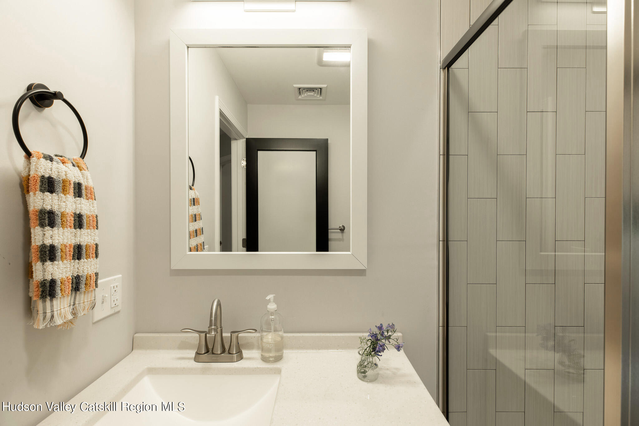 271 Ridge Road Milton, NY 12547 - Photo 20 of 29 a bathroom with a sink and a mirror