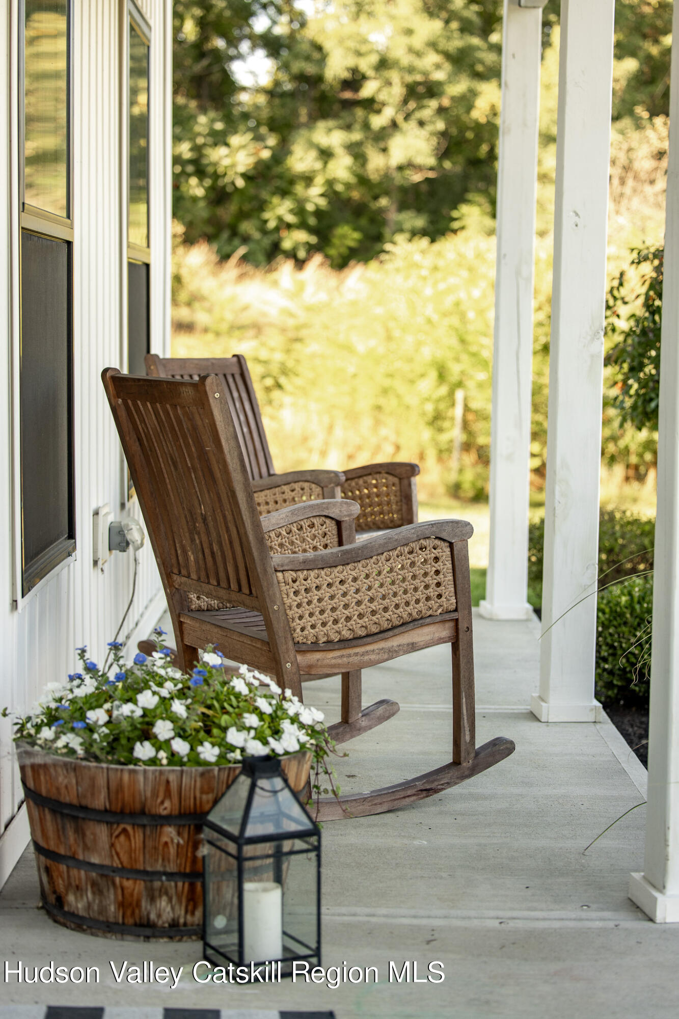 271 Ridge Road Milton, NY 12547 - Photo 27 of 29 a view of a bench in the balcony