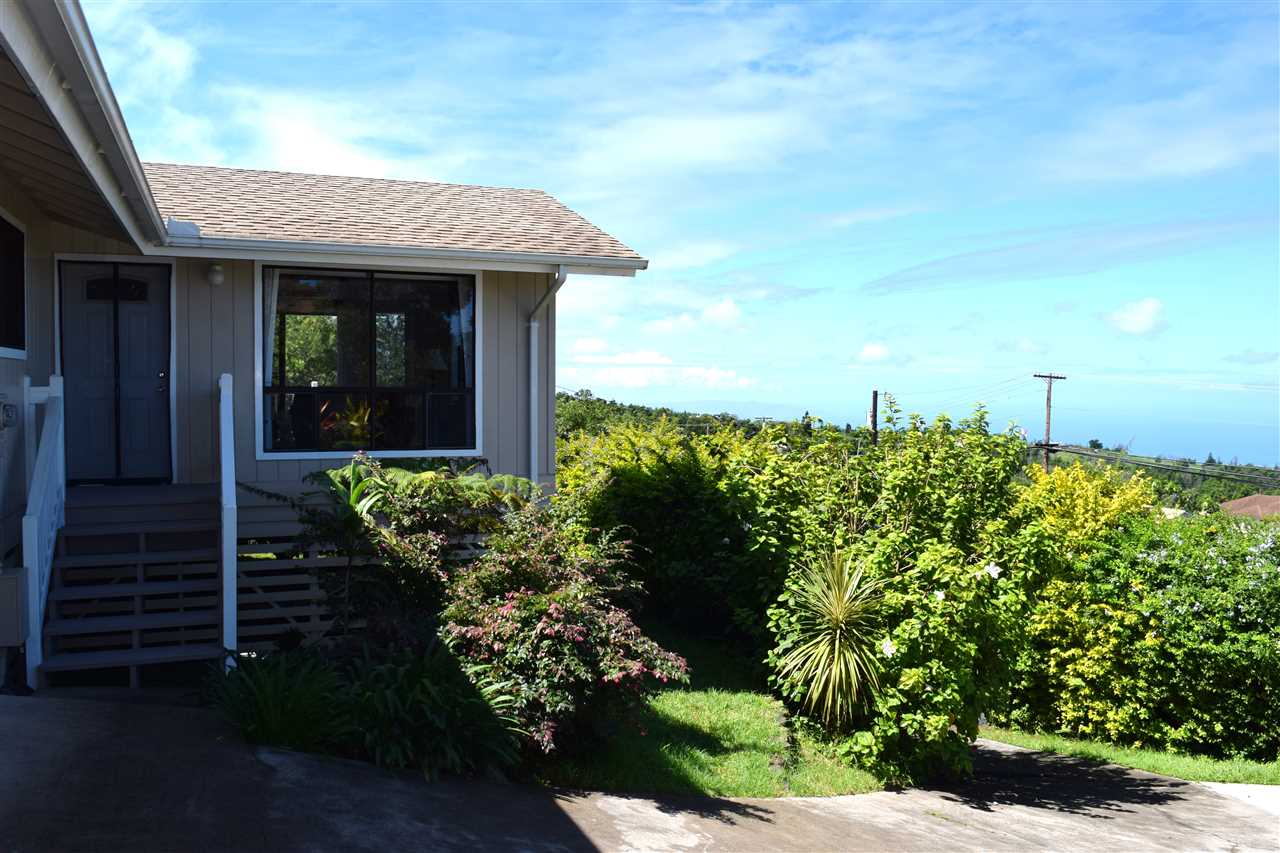 5011 Lower Kula Road Kula, HI 96790 - Photo 11 of 14 a front view of a house with a yard